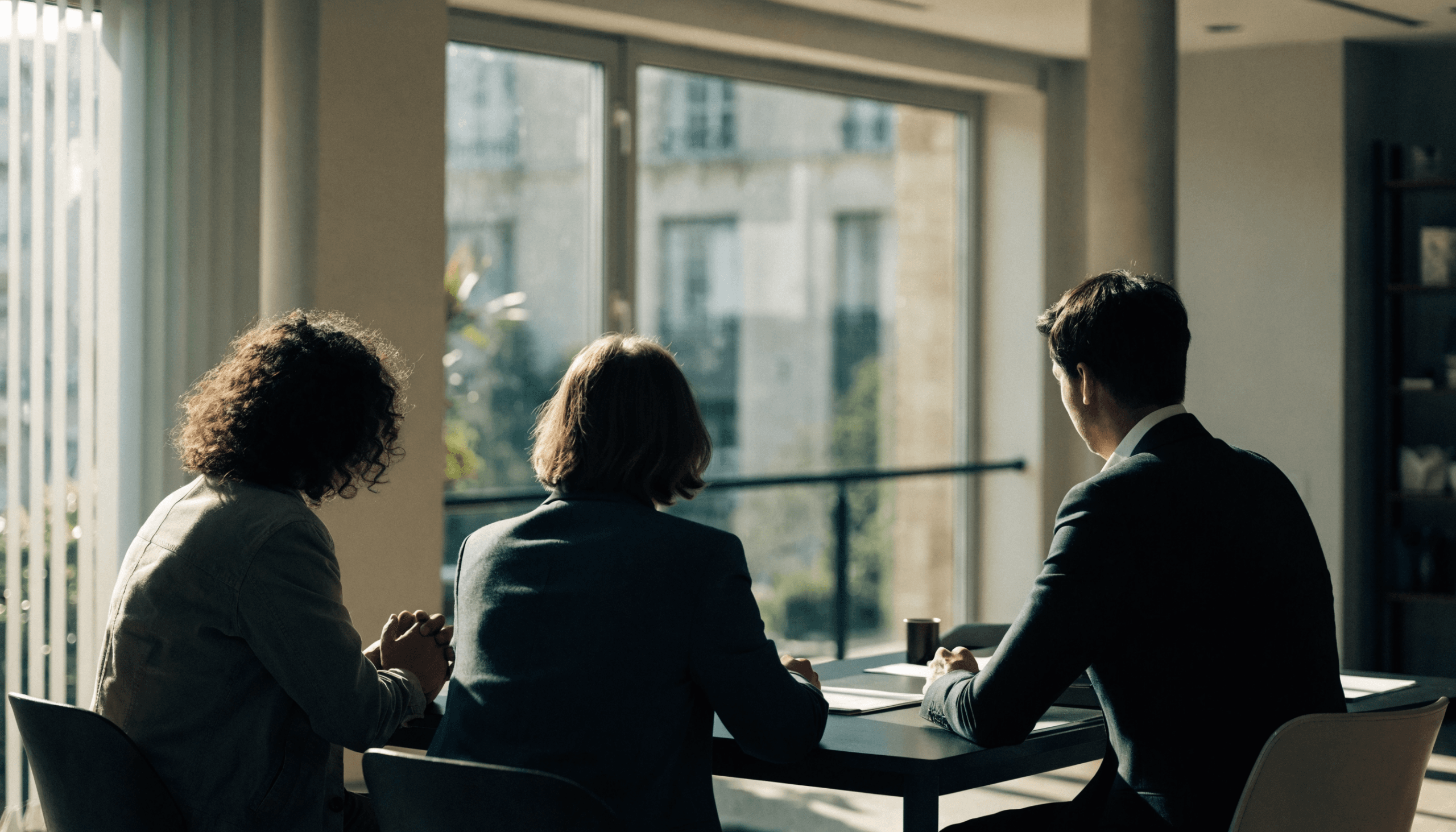 Expert bâtiment Exam Groupe répondant aux questions de ses clients